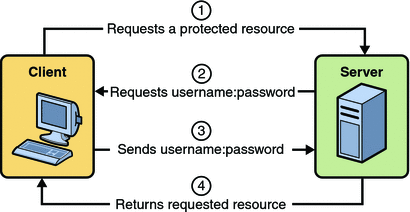 HTTP basic authentication